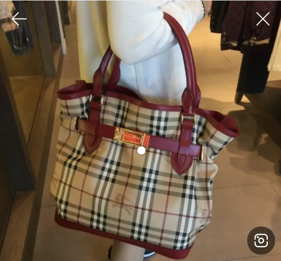 Burberry GOLDERTON 토트백